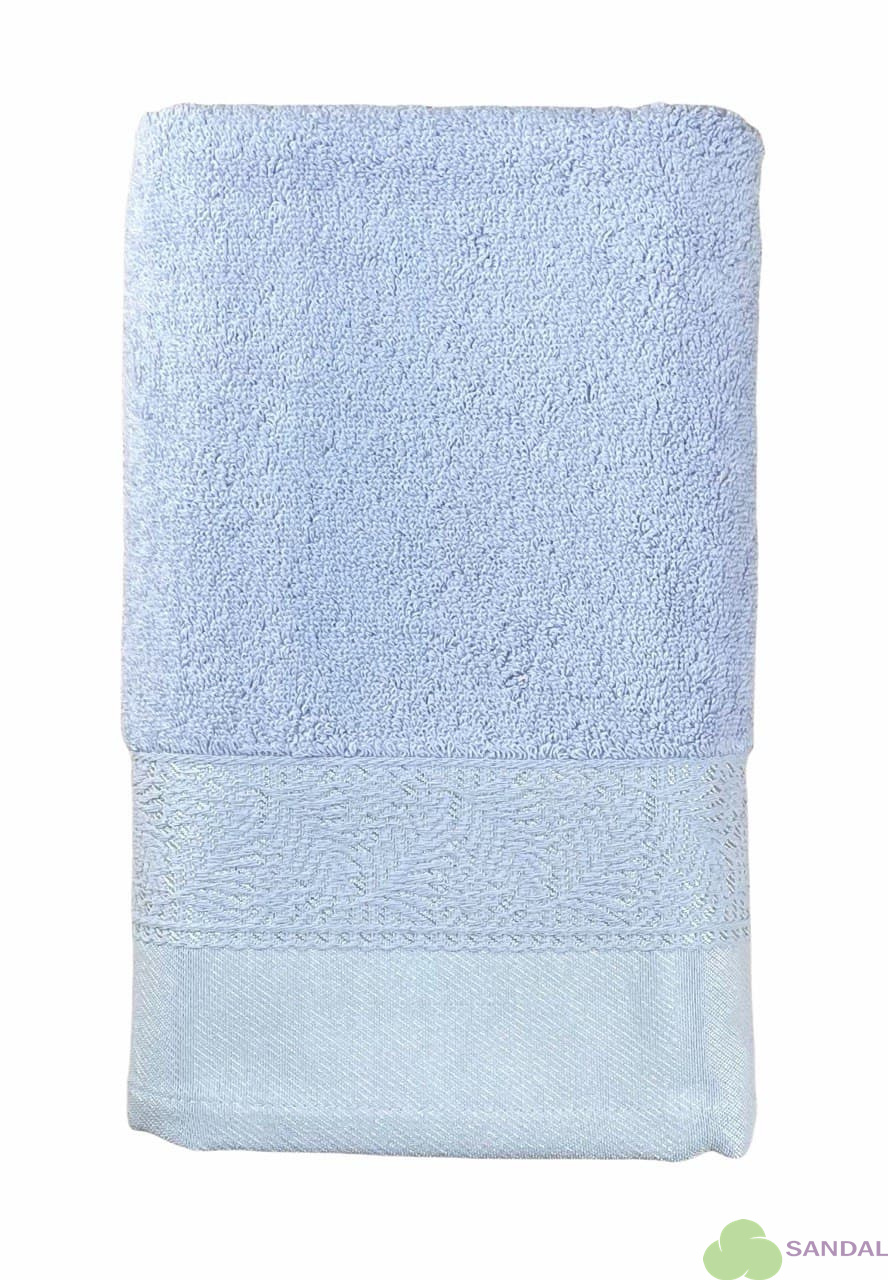 Махровое полотенце Abu Dabi 50*90 см., цвет - сиреневый (0496), плотность 550 гр., 2-я нить.